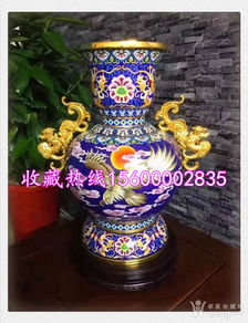 丹鳳朝陽 鵬程萬里鳳耳瓶 戴嘉林大師景泰藍藝術的傳承與創(chuàng)新